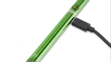 ooze battery blinking green