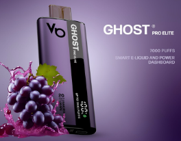 VAPES BARS GHOST PRO ELITE: RECHARGEABLE DISPOSABLE VAPE WITH 7000 PUFFS AND PREMIUM FEATURES